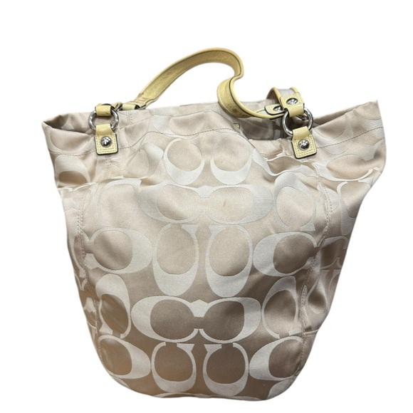 Coach Poppy Signature Tote - Picture 2 of 9